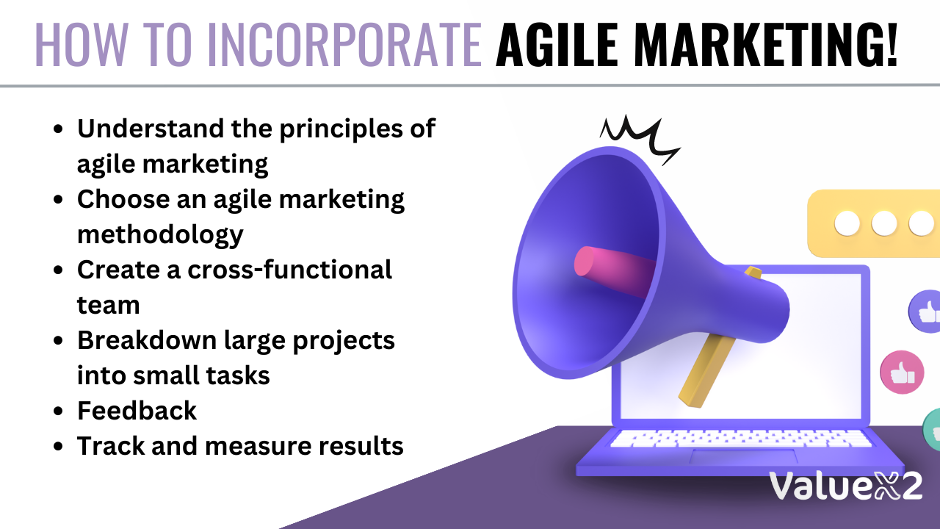 how to incorporate agile marketing